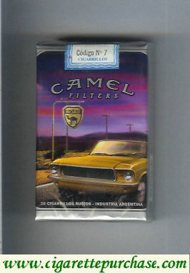 Camel Road Filters soft box cigarettes